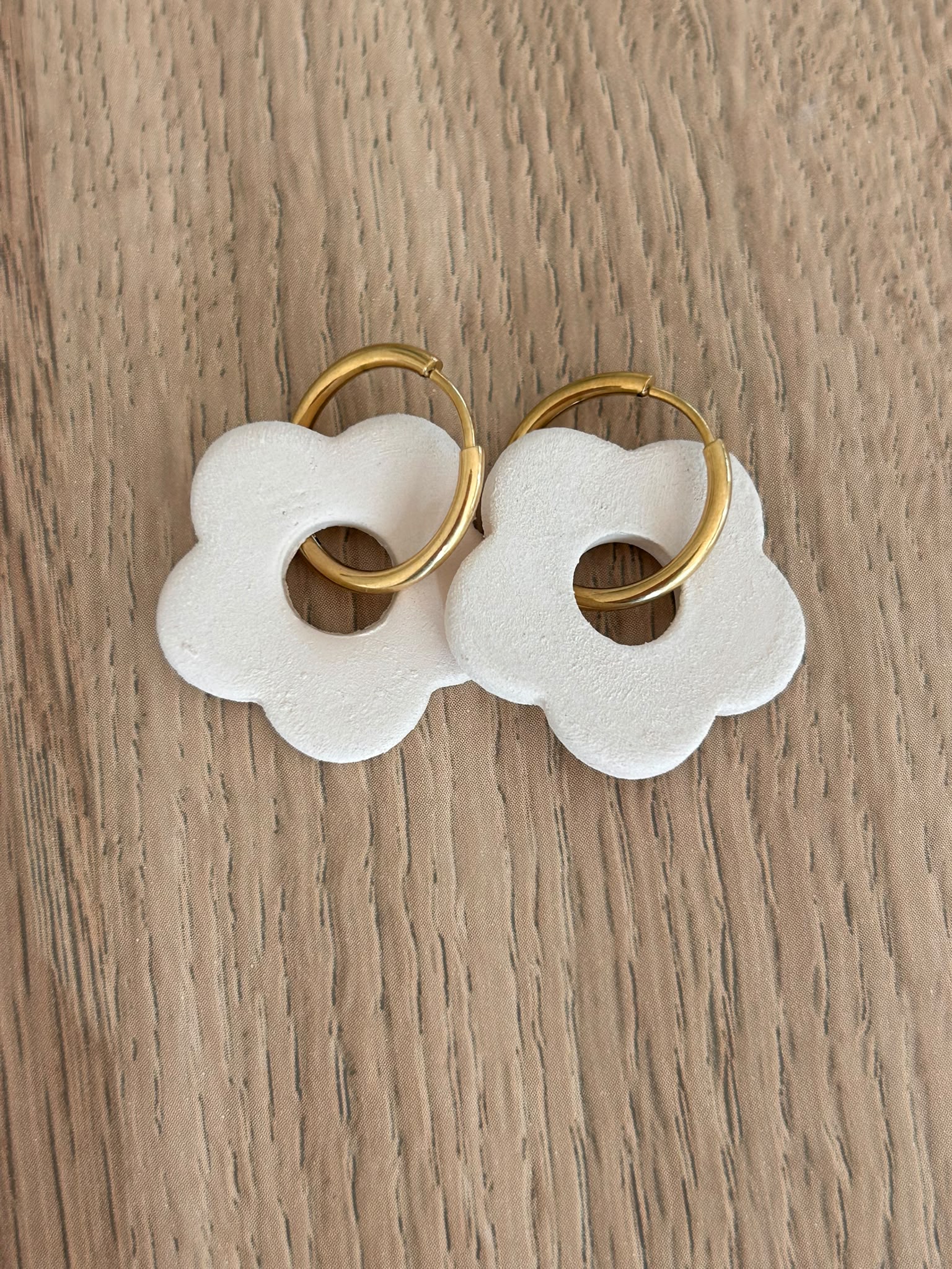 Kit à l'emporter - Boucle d'oreille grandes fleurs